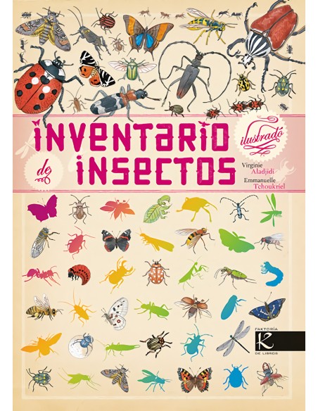Inventario ilustrado de insectos