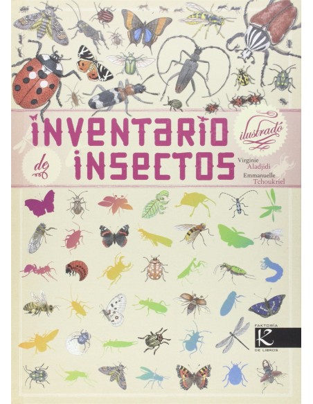 Inventario ilustrado de insectos