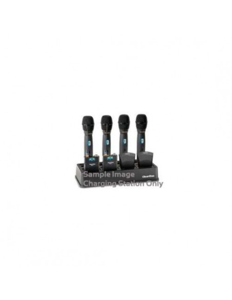 CLEARONE 4-BAY DOCKING (CHARGING) STATION FOR RECHARGING TRANSMITTERS (910-6000-400)