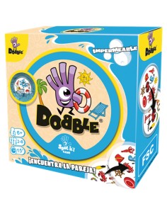Dobble Impermeable 15 min Juego De Cartas Lógico