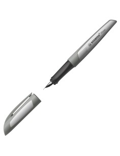 Flow Monochrome pluma estilográfica Sistema de carga por cartucho Gris 1 pieza(s)