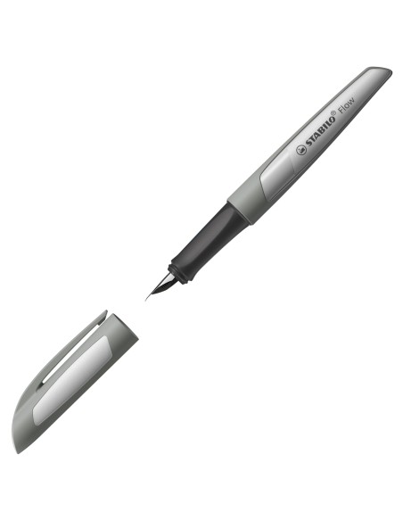 Flow Monochrome pluma estilográfica Sistema de carga por cartucho Gris 1 pieza(s)