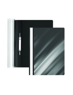 DOSSIER FASTENER FOROFIS PVC A4 NEGRO