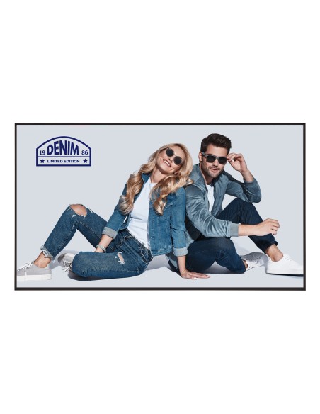 65UH5N-M pantalla de señalización Pantalla plana para señalización digital 165,1 cm (65") LED Wifi 500 cd / m² 4K Ultra HD Negro