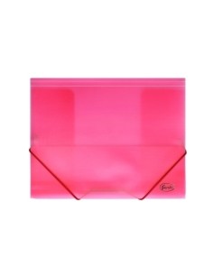 CARPETA SOLAP.FOROFIS PP A4 TRANS. ROJO