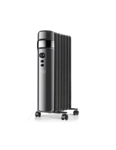 Agadir Öl-Radiator 1500 W Interior Negro Radiador de aceite eléctrico