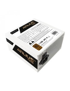 Atilius 2.0 White 750W 80 Plus Bronze Fuente de Alimentacion 750W ATX 2.3 - APFC - Ventilador 120mm