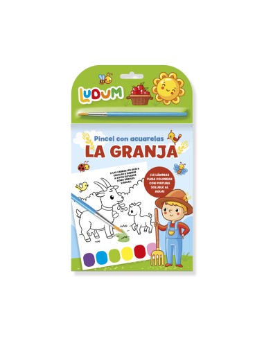 LUDUM LIBRETA COLOREAR ACUARELA LAS ESTACIONES
