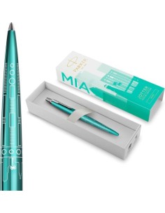 Boligrafo parker jotter edicion especial miami cuerpo color turquesa