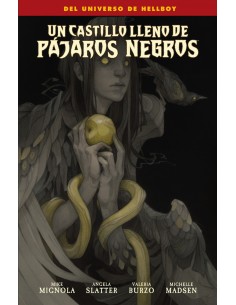 UN CASTILLO LLENO DE PAJAROS NEGROS