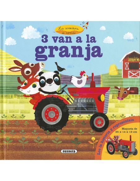 3 van a la granja