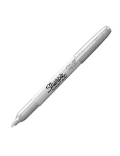 C 12 rotulador sharpie metalic plata marcador permanente punta fina