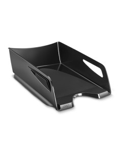 1002200161 bandeja de escritorio/organizador Poliestireno (PS) Negro
