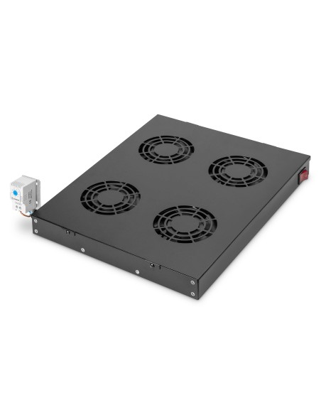 Unidad de ventilador de techo para una instalación variable de 483 mm (19")