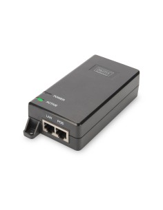 Inyector PoE+ Gigabit Ethernet, 802.3at, 30 W