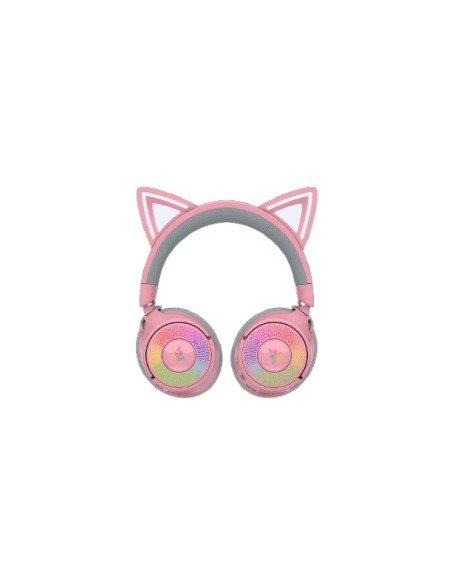 Kraken Kitty V3 Pro - Quartz Auriculares Inalámbrico y alámbrico Diadema Juego USB tipo A Bluetooth Rosa