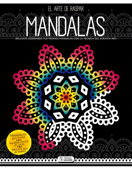 INICIATE EN EL ARTE DE RASPAR MANDALAS 2