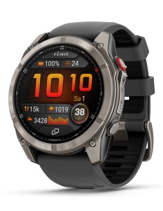 fenix 8 Pro 3,56 cm (1.4") AMOLED 51 mm Digital 454 x 454 Pixeles Pantalla táctil Grafito, Titanio Wifi GPS (satélite)