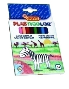 CERAS JOVI PLASTICOLOR ESTUCHE DE 12