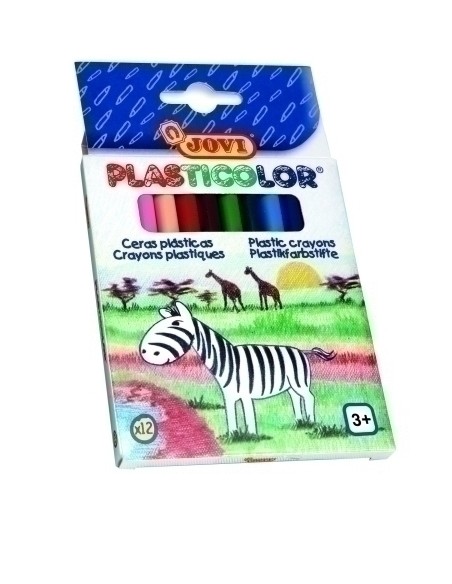 CERAS JOVI PLASTICOLOR ESTUCHE DE 12