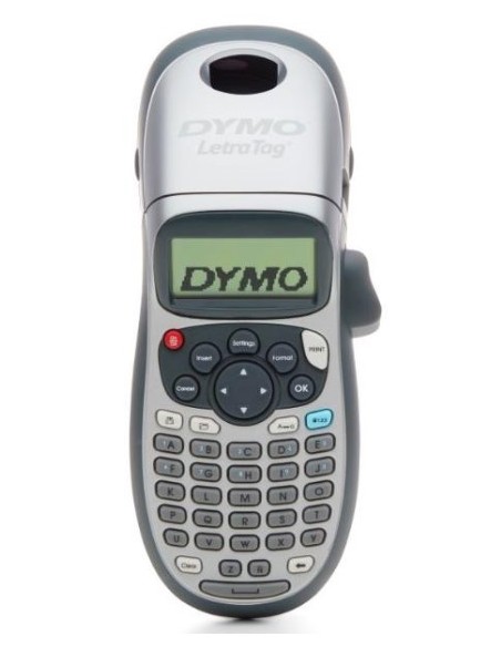 ROTULADORA DYMO LETRATAG LT 100H GRIS 1 CINTA REGALO