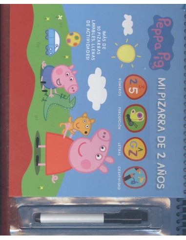 PEPPA PIG MI PIZARRA DE 2 ANOS