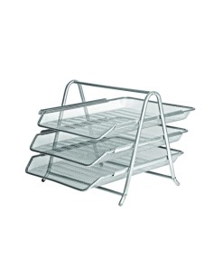 BANDEJA SOBR. FOROFIS METAL PLATA SET 3