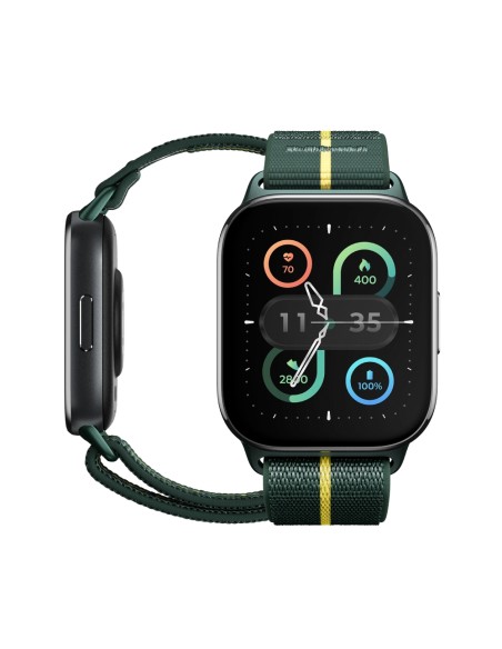 moto watch fit 4,83 cm (1.9") OLED 44.5 mm Digital Pantalla táctil Verde, Gris GPS (satélite)