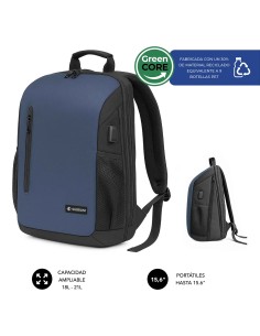 Nomad Xpand Air Padding mochila City backpack Azul Poliéster reciclado