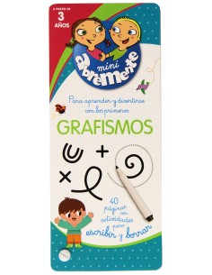 Abremente para escribir y borrar grafismos