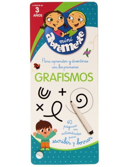 Abremente para escribir y borrar grafismos