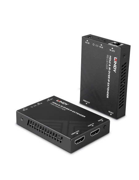 38398 extensor audio/video Transmisor y receptor de señales AV Negro