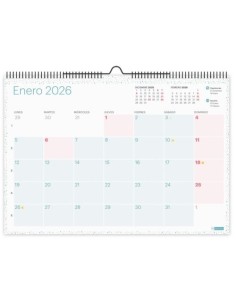 CALENDARIO PARED 2026 A3 LOVELY