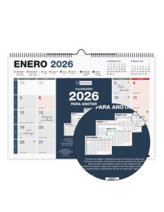 CALENDARIO PARED 2026 A3 COMPLETO