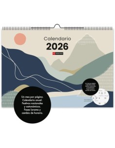 CALENDARIO PARED A3 2025 MOUNTAINS