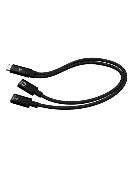 USB-C Cable Splitter Audio/Data + Power Delivery 100W