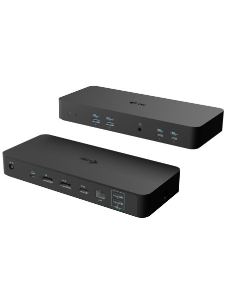 USB-C Intelligent Triple Display Docking Station + Power Delivery 100W