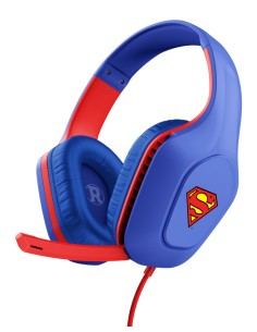 GXT 415SM Zirox Auriculares Alámbrico Diadema Juego Azul, Rojo
