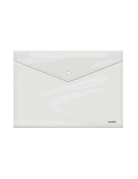 SOBRES POLIPROPILENO BROCHE TRANSPARENTE FOLIO APAISADO 360X255 DOHE 91482