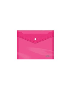 SOBRES POLIPROPILENO BROCHE ROSA A5 APAISADO 215X170 DOHE 91484