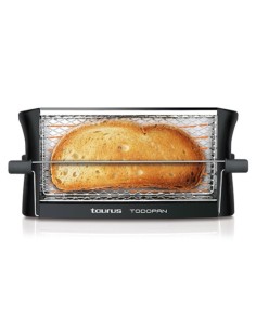 Todopan 700 W Negro, Acero inoxidable