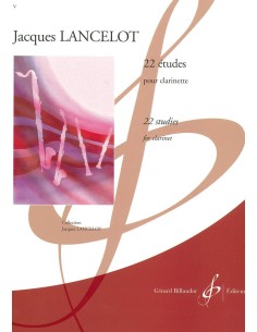 22 ETUDES CLARINETE