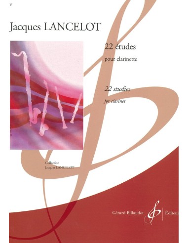 22 ETUDES CLARINETE