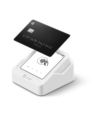 Solo lector de tarjeta inteligente Batería Wi-Fi Blanco