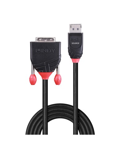41490 adaptador de cable de vídeo 1 m DVI-D DisplayPort Negro