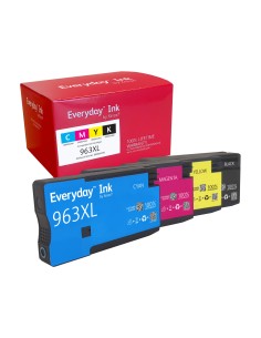 Tinta Everyday Multipack de compatible con HP HP963XL (HP963XL MULTIPACK), Capacidad alta