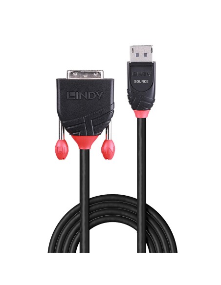 41491 adaptador de cable de vídeo 2 m DisplayPort DVI-D Negro