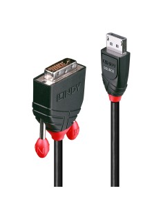 41492 adaptador de cable de vídeo 3 m DVI-D DisplayPort Negro