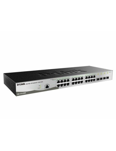 DGS-1210-28/ME/E switch Gestionado L2+ Gigabit Ethernet (10/100/1000) 1U Negro, Gris