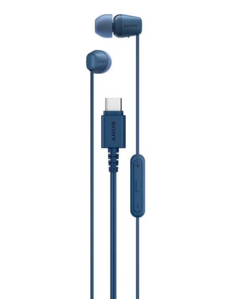 IER-EX15C Auriculares Alámbrico Dentro de oído Llamadas/Música USB Tipo C Azul